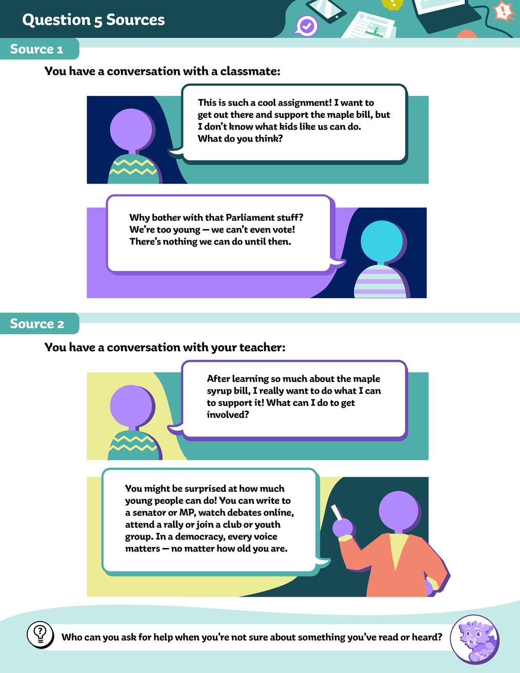 Printable Teacher Resource Page